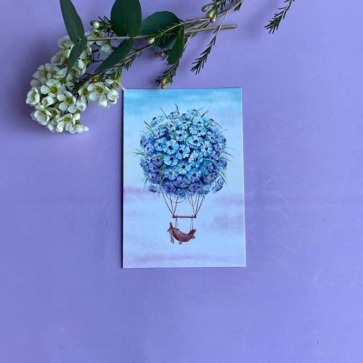 Открытка к букету "Floerostat" в Хосте и Кудепсте