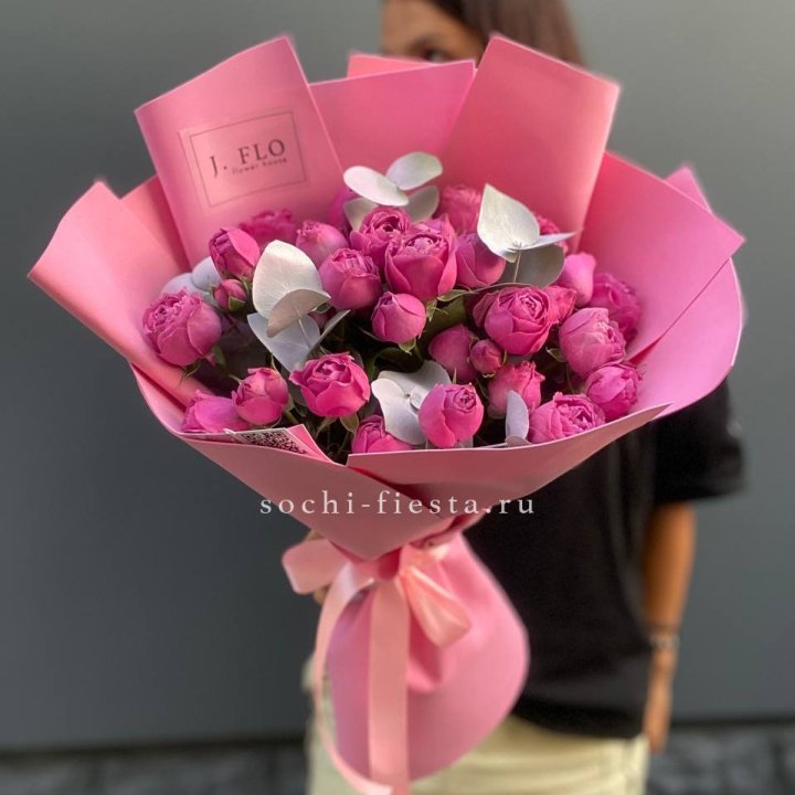 Букет Мисти Бабблс 15шт в Хосте и Кудепсте