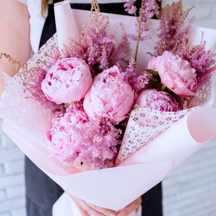 Букет пионов "Melissa" в Хосте и Кудепсте