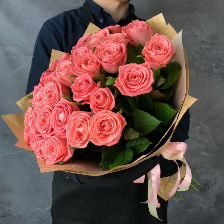 Букет роз "Карина" в Хосте и Кудепсте