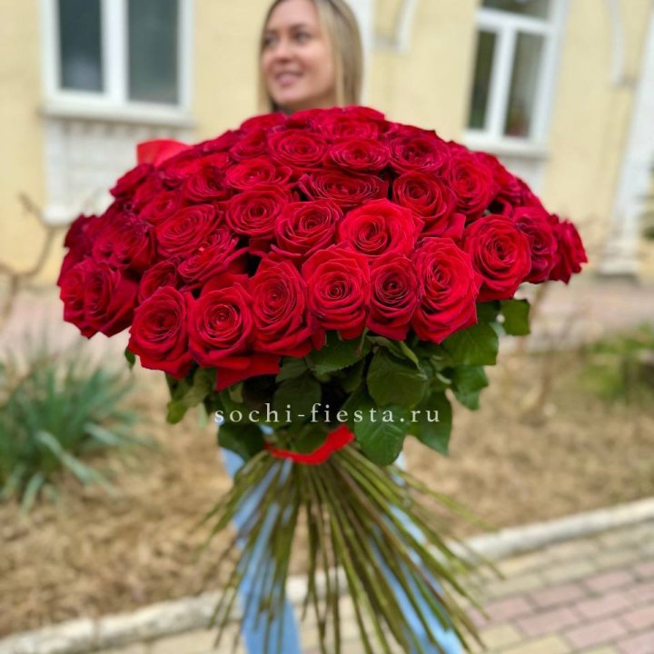 101 голландская роза в Хосте и Кудепсте