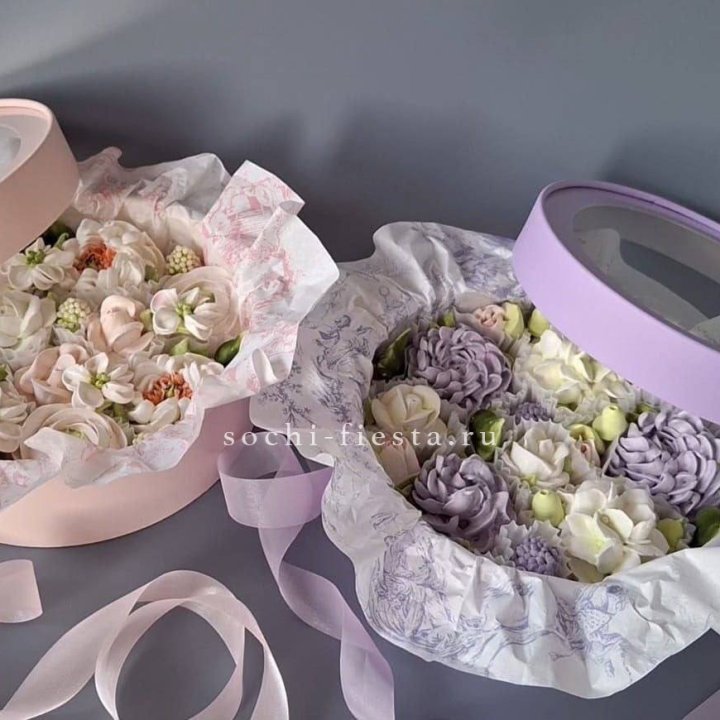 Зефирная коробка M в Хосте и Кудепсте