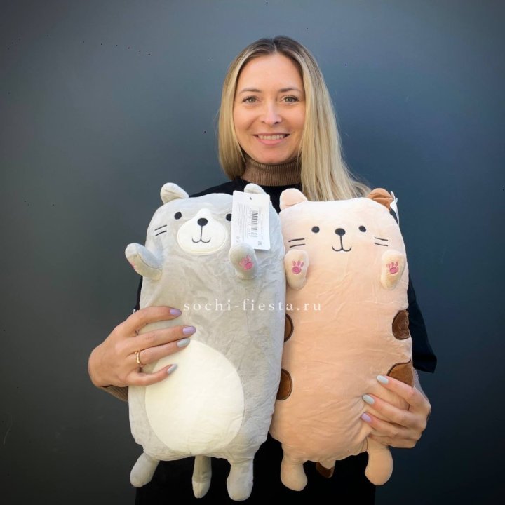 Плюшевый Кот пирожок в Хосте и Кудепсте