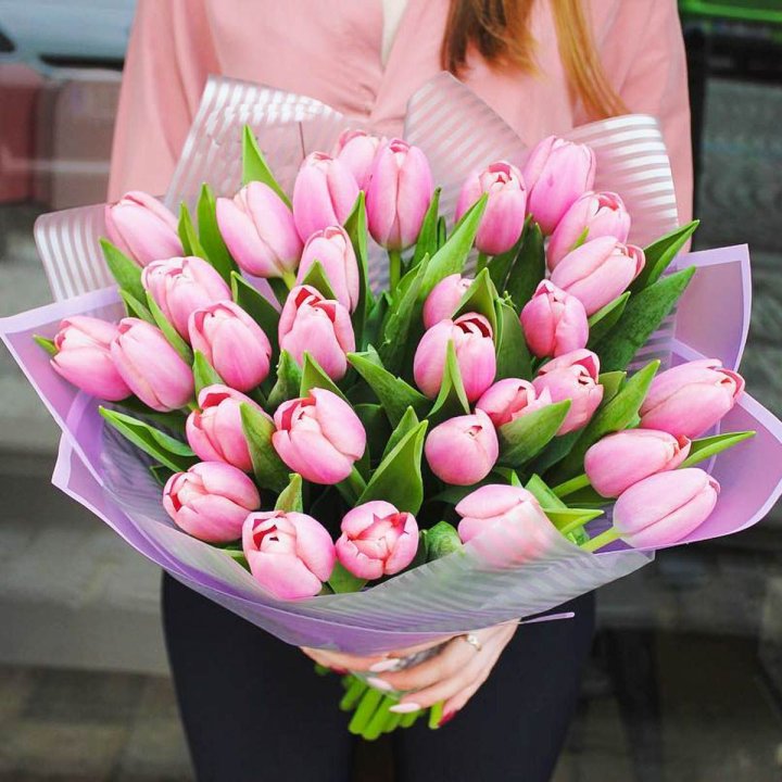 25 тюльпанов "Icecream" в Хосте и Кудепсте