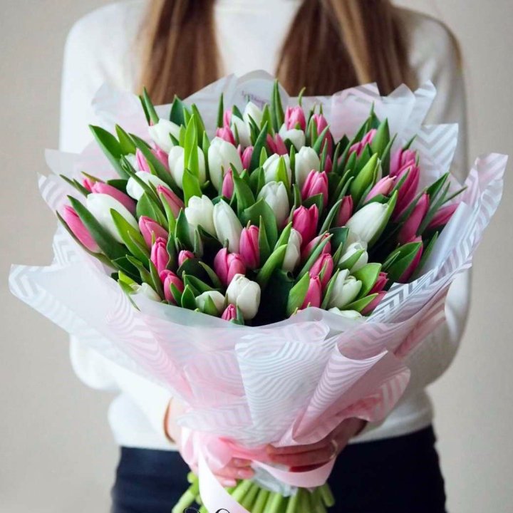 Букет тюльпанов "Lolita" в Хосте и Кудепсте