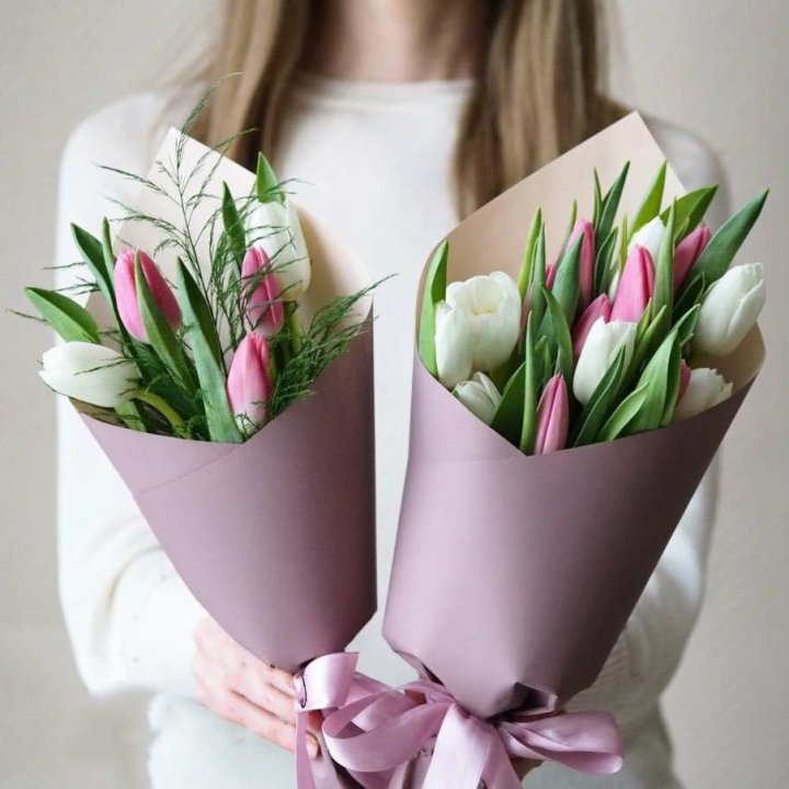 11 тюльпанов в оформлении в Хосте и Кудепсте