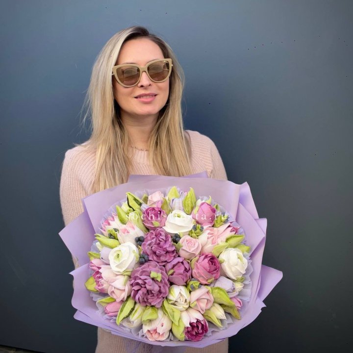 Сладкий букет из ЗЕФИРА в Хосте и Кудепсте