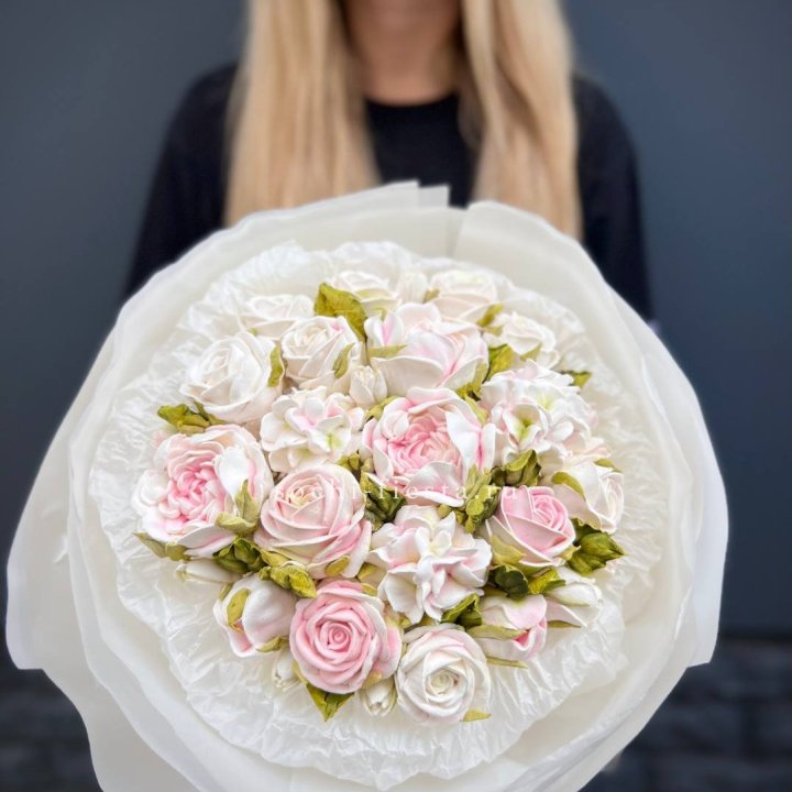 Сладкий букет из ЗЕФИРА нежный в Хосте и Кудепсте