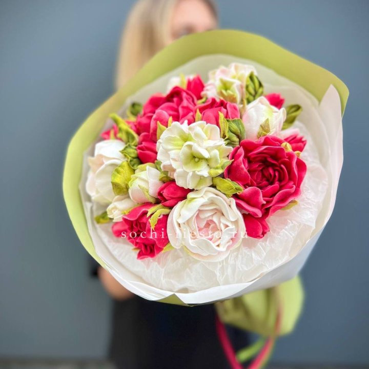 Зефирный букет Bright в Хосте и Кудепсте